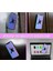 Beyaz Telefon Tutucu, Dayıklı, Yapışkanlı, Vantuzlu, Pratik ve Güvenli Kullanım 4