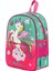 Ana Sınıfı Çantası Unicorn Desen Anaokulu Kız Çocuk Çantası+Termal Beslenme Çantası 3