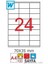 2018 Laser A4 Sayfa Etiketi 70X35MM (100 Lü Paket) 1