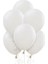 12 Inç Pastel Beyaz Lateks Balon - 100’LÜ Paket (Iç & Dış Mekan Uyumlu) 3