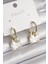 Mulvxxmd XDN02 Pirinç Gold Renk Sallantı Zirkon Taşlı Çanta Model Kadın Küpe (Mulvix) 1