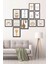 12 Parça Dekoratif Mdf Tablo Seti Çerçeve Görünümlü DEKOLIADKJ046 1