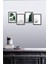 4 Parça Dekoratif Mdf Tablo Seti Çerçeve Görünümlü DEKOLİADKD010 1