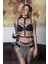 Mulvxbrf BRF02 Boyunluklu Zincirli Deri Harness Seti 1183 (Mulvix) 1
