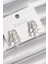 Mulvxxmd XDN02 Pirinç Renk Zirkon Taşlı Yaprak Model Inci Detay Kadın Küpe (Mulvix) 1