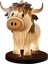 Yak Masa Lambası Aydınlatmalı Buzağı Hayvan Masa Lambası Süsü Ev Yatak Odası Başucu Dekoru (Yurt Dışından) 1