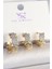 Mulvxxmd XDN02 Pirinç Gold Renk Zirkon Taşlı Dorika Model 3'lü Kadın Kombin Küpe (Mulvix) 1