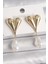 Mulvxxmd XDN02 Pirinç Gold Renk Kalp Model Sallantı Inci Damla Model Kadın Küpe (Mulvix) 1