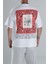 Halı Desenli Beyaz Tasarım T-Shirt 2
