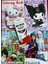 4 Adet Stickerli Boyama Kitabı 12 Li Kuru Boya Kalemi Hediyeli (Hello Kitty/kuromi/frozen/toca B)X29 1