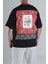 Halı Desenli Siyah Tasarım T-Shirt 2