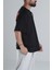Halı Desenli Siyah Tasarım T-Shirt 4