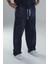 Yıkamalı Lacivert Oversize Takım 3