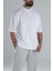 Beyaz Oversize T-Shirt 1