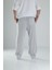 Boyalı Gri Oversize Eşofman 4