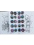 4 Adet Stickerli Boyama Kitabı 12 Li Kuru Boya Kalemi Hediyeli (Hello Kitty/kuromi/gabbys/paw P)X27 4