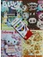 4 Adet Stickerli Boyama Kitabı 12 Li Kuru Boya Kalemi Hediyeli(Labubu/bluey/capybara/hello KITTY)X22 1