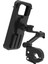 Su geçirmez bisiklet ve motosiklet telefon tutucu, siyah, dayanıklı, kolay montaj 3