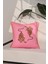 Neon Jungle Kaplan Desenli Pembe Kırlent Kılıfı – 43X43CM 1