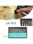 Elmas Freze Taşlama Iğne Zımpara 20LI Set 2.35MM 3mm Dremel Hobi 6