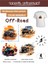 Ütü ile Yapışan Kıyafet Etiketi Off-Road 4lü Set 1