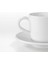 Beyaz Porselen Tekli Espresso Fincanı, 6 cl, 1 kişilik, 2'li set 3