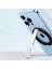 Taşınabilir mıknatıslı telefon tutucu, masaüstü, şık siyah renk 4