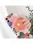 Popsocket Sevimli Çiçekler Desenli Telefon Tutacağı Sert Yüzey Yapışkanlı Parmak Tutucu 2