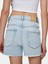 Kadın Carola Yüksek Bel Jean Şort 4