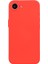 iPhone 16E Kılıf Tpu Arka Yumuşak Çizilmez Fiber Astar Telefon Kılıfı-Kırmızı (Yurt Dışından) 3