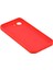 iPhone 16E Kılıf Tpu Arka Yumuşak Çizilmez Fiber Astar Telefon Kılıfı-Kırmızı (Yurt Dışından) 5
