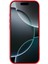 iPhone 16 Pro Kılıfı Düz ​​kenar Koruma Tpu+Pc Telefon Kılıfı Aynalı Ayaklık-Kırmızı (Yurt Dışından) 2