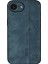 Azns iPhone 16E Kılıf Koruyucu Pu Deri Kaplı Tpu Telefon Kabuğu-Yeşil (Yurt Dışından) 5