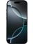 iPhone 16 Pro Kılıfı Düz ​​kenar Koruma Tpu+Pc Telefon Kılıfı Aynalı Ayaklıklı-Siyah (Yurt Dışından) 2