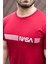 Erkek Kısa Kollu Nasa Baskı Basic Erkek T-Shirt 5