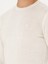 Erkek Beyaz Slim Fit Bisiklet Yaka Basic Triko Kazak 50270174-VR013 7