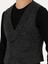 Erkek Antrasit Slim Fit Yün Karışımlı Spor Yelek 50276532-VR006 6