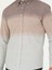 Erkek Kahverengi Slim Fit Uzun Kollu Gömlek 50272878-VR029 7