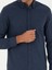 Erkek Lacivert Slim Fit Uzun Kollu Gömlek 50279988-VR033 6