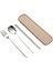 3'ü 1 Arada Sofra Takımı Gümüş/altın Rengi Paslanmaz Çatal ve Kaşık Yemek Çubuğu Seti Paslanmaz Çelik Ambalaj Kutusu ile (Yurt Dışından) 1