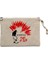 The Exploited Not Dead Punks Krem Clutch Astarlı Cüzdan / El Çantası 1