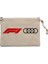 F1 Audi Logo Krem Clutch Astarlı Cüzdan / El Çantası 1