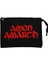 Amon Amarth Logo Classic Siyah Clutch Astarlı Cüzdan / El Çantası 1