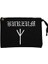 Burzum Logo Siyah Clutch Astarlı Cüzdan / El Çantası 1