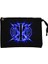 Dream Theater Blue Logo Siyah Clutch Astarlı Cüzdan / El Çantası 1