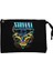 Nirvana Poster Siyah Clutch Astarlı Cüzdan / El Çantası 1
