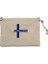 True Kings Of Norway Krem Clutch Astarlı Cüzdan / El Çantası 1