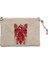 Red Wings My Religion Text Krem Clutch Astarlı Cüzdan / El Çantası 1