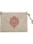 Fordham University Logo Krem Clutch Astarlı Cüzdan / El Çantası 1