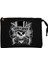 Guns N Roses Vintage Dameged Siyah Clutch Astarlı Cüzdan / El Çantası 1